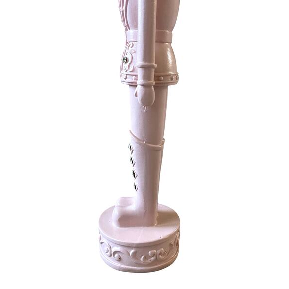 34th & Pine Pastel Pink & Rhinestones Christmas Nutcracker...
